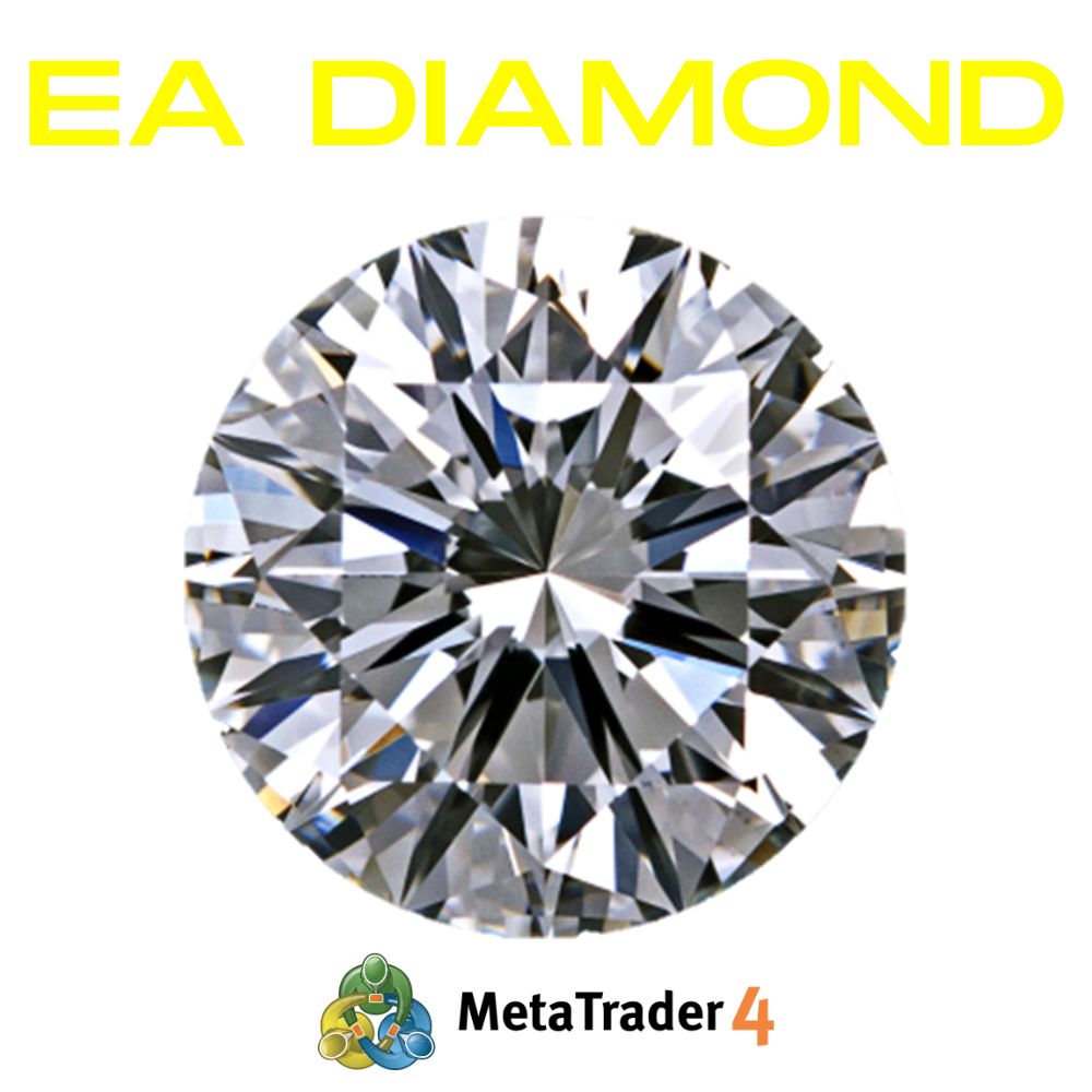 EA Diamond MT4 v175 With SetFiles - خرید ربات معامله گر فارکس|سودآوری بالا|کم ریسک | اکسپرت فارکس EA Diamond