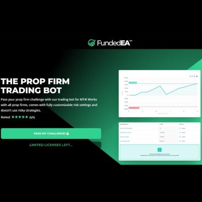 FundedEA Apex v11 MT4 + SetFiles - خرید ربات معامله گر فارکس|سودآوری بالا|کم ریسک | اکسپرت فارکس FundedEA Apex