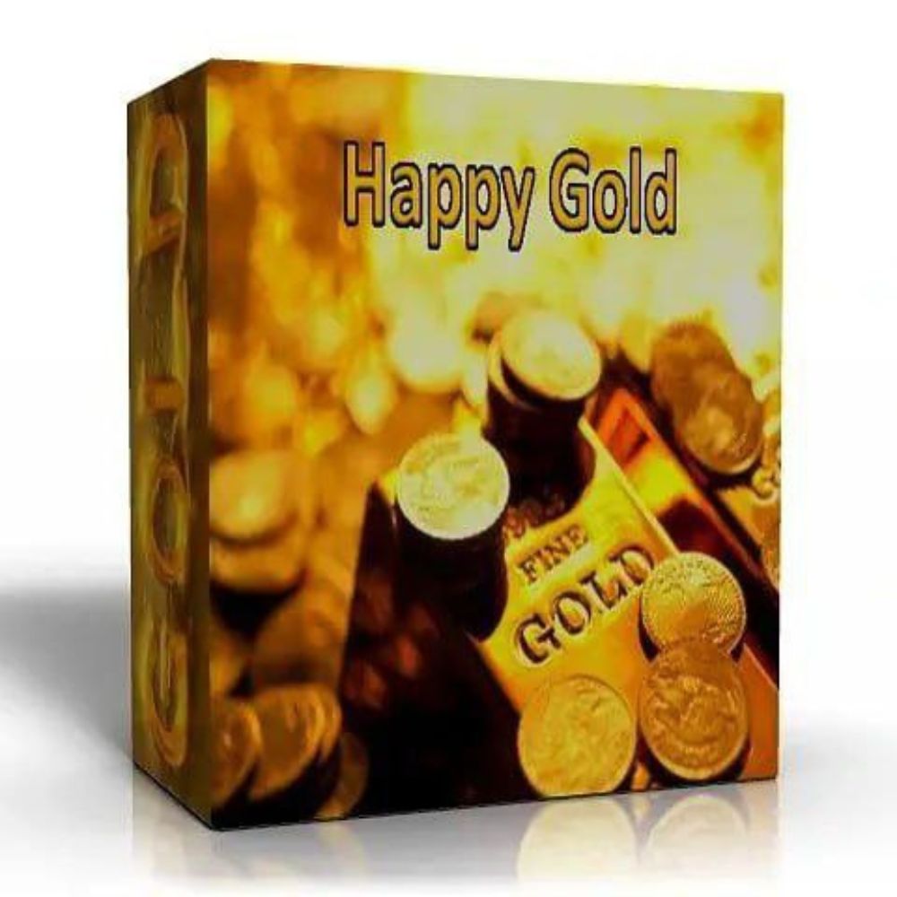 Happy Gold EA v20 MT4 Without DLL - خرید ربات معامله گر فارکس|سودآوری بالا|کم ریسک | اکسپرت فارکس Happy Gold EA